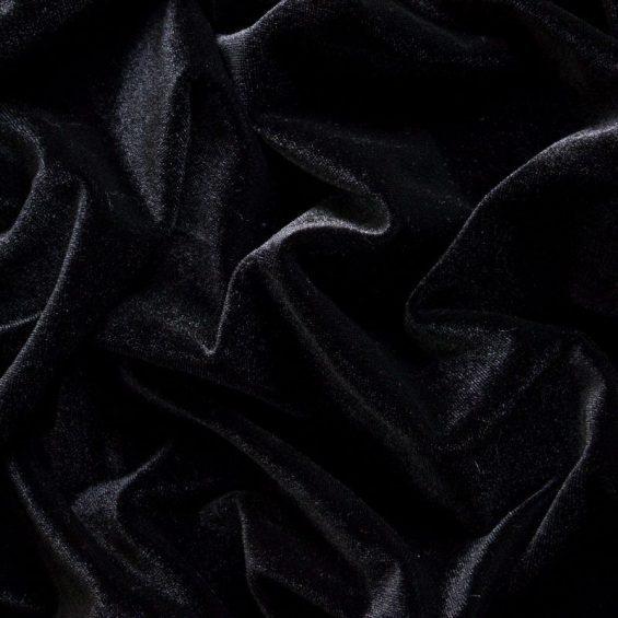 Upholstery Velvet Black