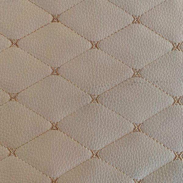 Quilted HITECH Vinyl Beige