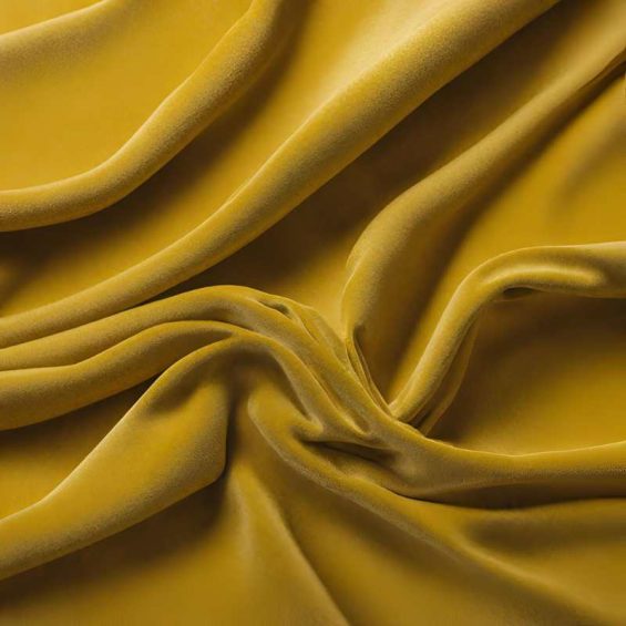 Mustard Yellow Upholstery Velvet