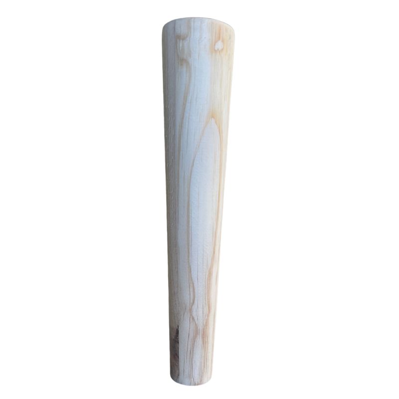 Pine Wood Leg Tapered Cone