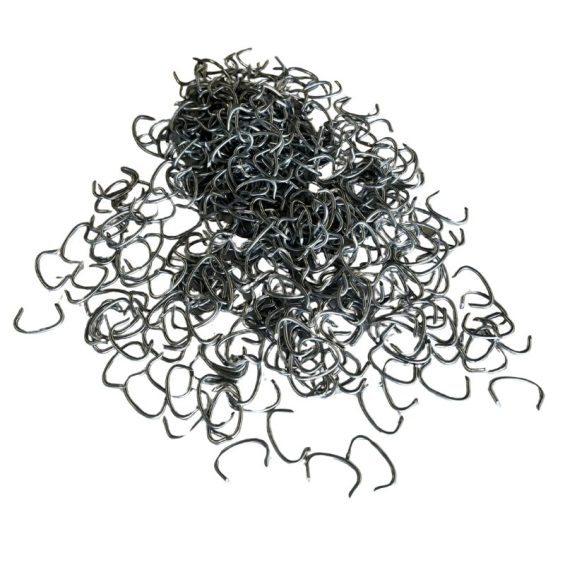 Hog Rings are also known as C Clamps and are used in upholstery and motor trim.